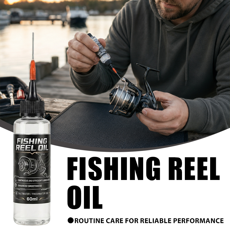 Reel Oil - Vloeibare onderhoudsformule voor vismolens (olie/smeermiddel) voor