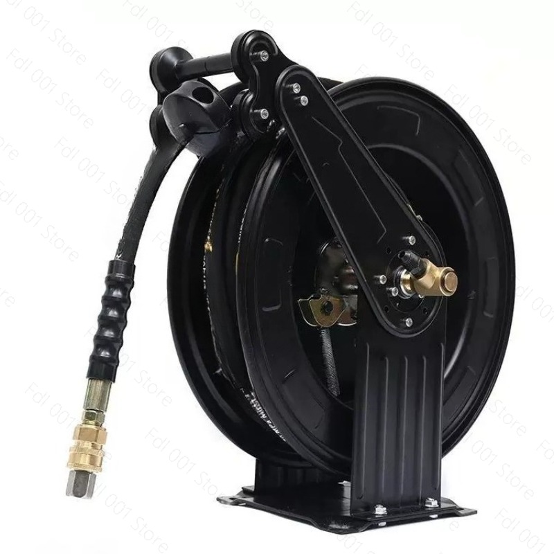Reel Oil - Automatische krimpbare slanghaspel, autowasstraat, vloerreiniging, automatische