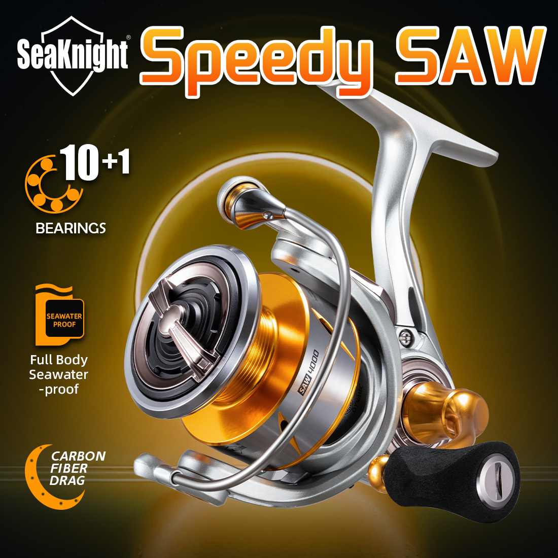 Kastking Reel Zephyr - SeaKnight Merk Speedy SAW Zoutwater Vissen
