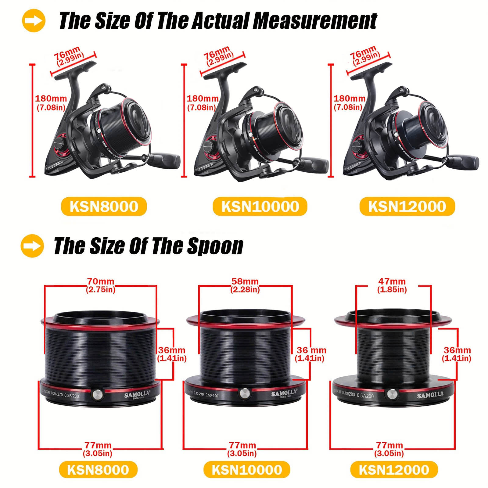 CAZULO Long Cast Spinning Reel - Surf Reel recensie en prijs