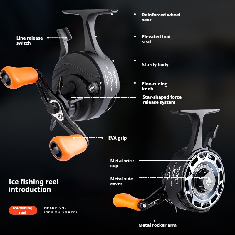 Winter ijsvismolen, micro-spin - Ice Fishing Reel recensie en prijs