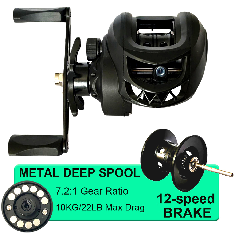 Visset met hengel en molen voo - Spincast Reel recensie en prijs